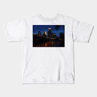 Summer Evening in Minneapolis Kids T-Shirt